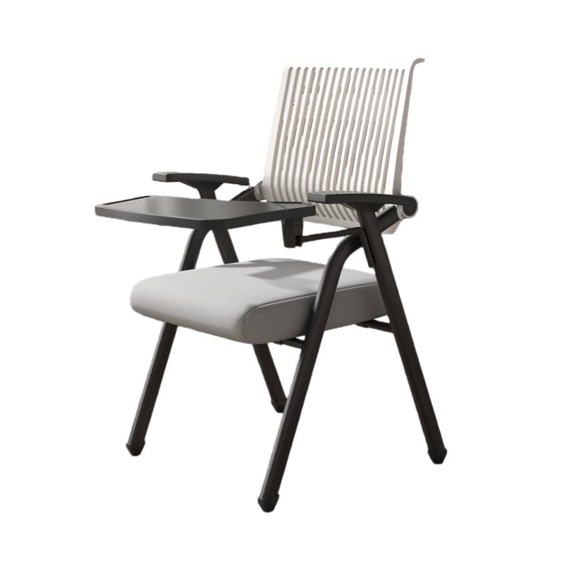 デスクチェア オフィス用 事務用 会議用 アームレスト 折り畳み機能 キャスター付き 静音 おしゃれ ブラック BGY-N073