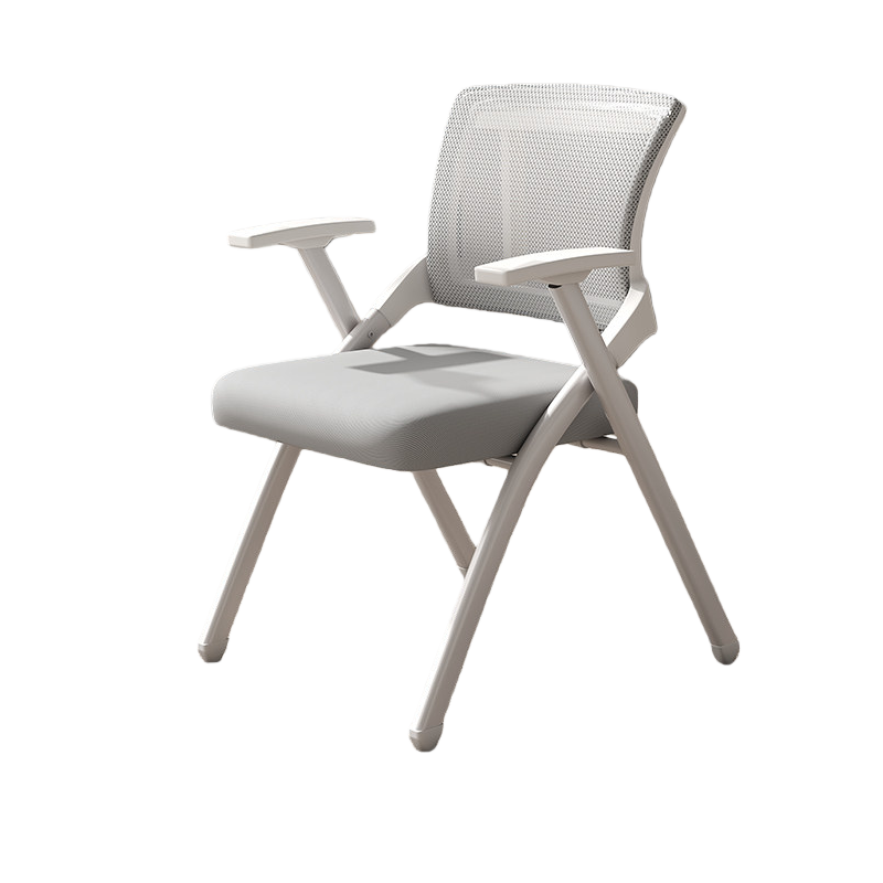 デスクチェア オフィス用 事務用 会議用 アームレスト 折り畳み機能 キャスター付き 静音 おしゃれ ブラック BGY-N073