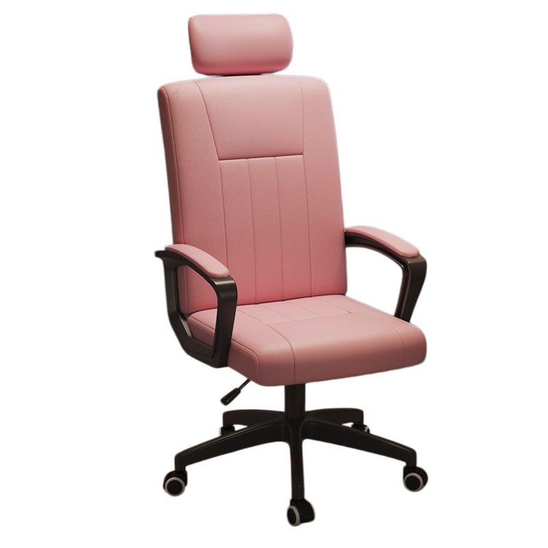 ワークチェア オフィスチェア 事務椅子 回転可能 キャスター付き ヘットレスト ファブリック カーキ カスタマイズ可能 LBY-N034