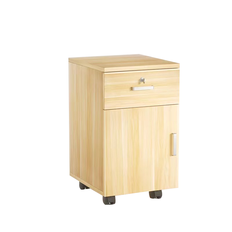 オフィスデスク 事務机 ワークデスク 役員用 配線穴 サイドワゴン ダイヤル錠 シンプル ナチュラル カスタマイズ可能 YGZ-N015