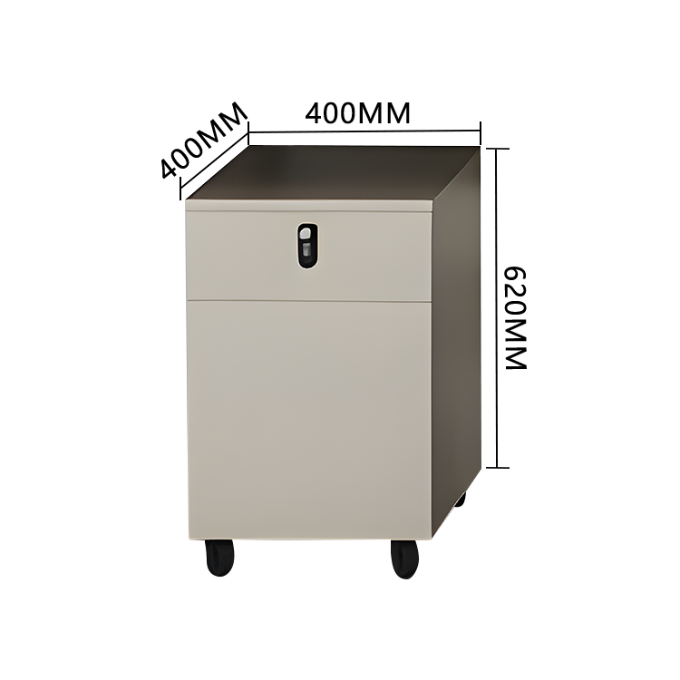 オフィスデスク パソコンデスク 変形デスク 作業机 サイドワゴン 配線穴 耐荷重 スタイリッシュ カーキ カスタマイズ可能 YGZ-N042