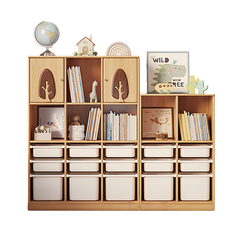 収納キャビネット ロッカー キャビネット ラック 木製棚 耐荷重性 巾木よけ 大容量収納 組立必要 JYCWG-N029