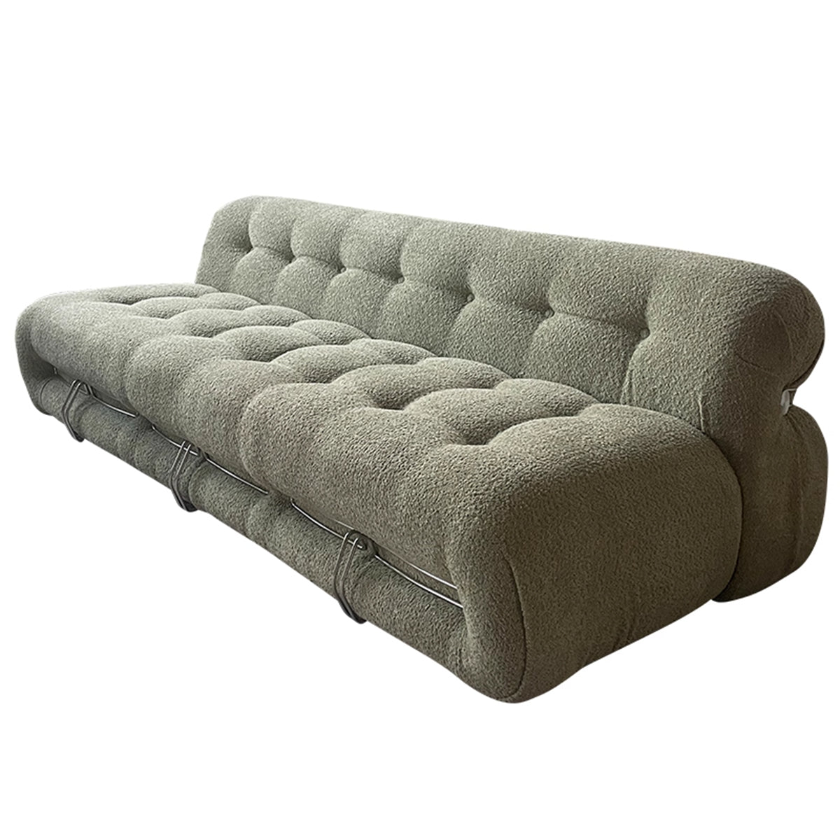 ソファ 広い座面 ウレタンフォーム ファブリックソファ 高級ソファ モダンソファ 頑丈なフレーム 広い座面 JYSF-N039