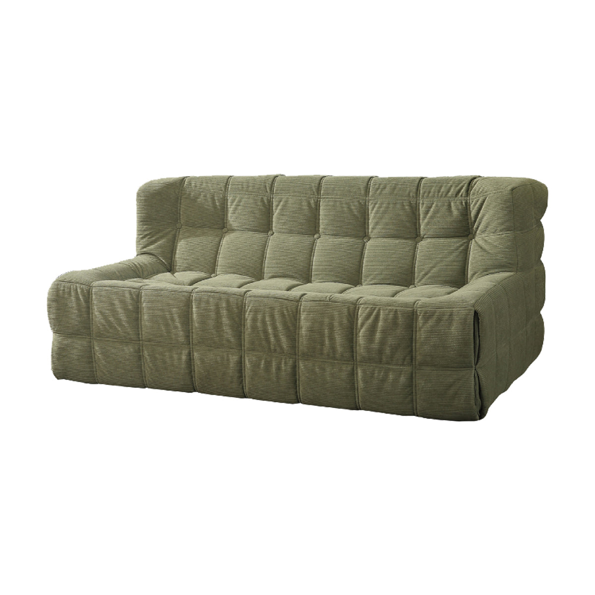 ソファ ローソファ リビング ロータイプ 人間工学 フィット感 2人用 広い座面 ゆったり グリーン カスタマイズ可能 YSSF-N009