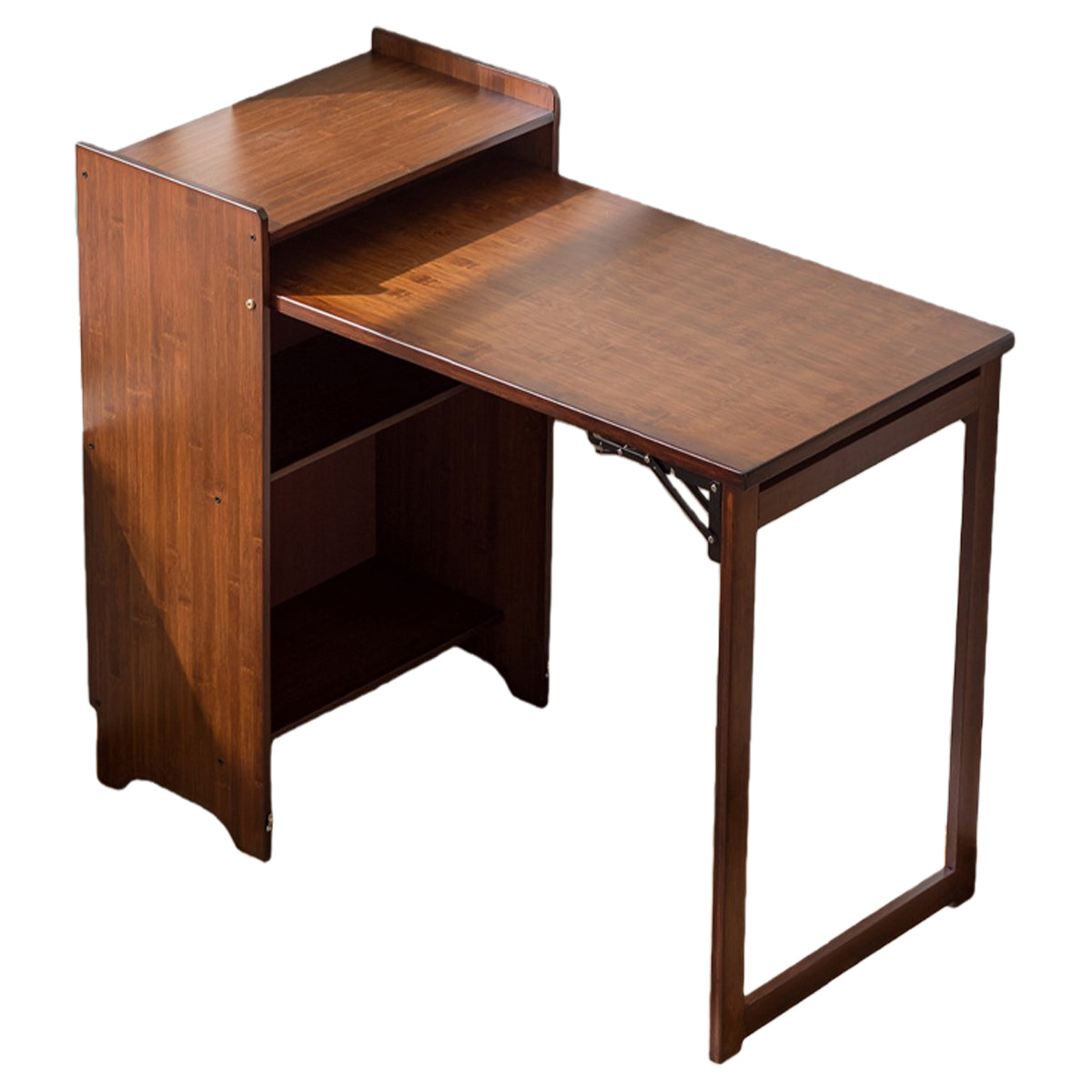 学習机 竹製 勉強机 学習デスク 在宅勤務 自宅用 収納可能 大容量収納 空間節約 木製デスク つくえ 組立必要 XXZ-N036