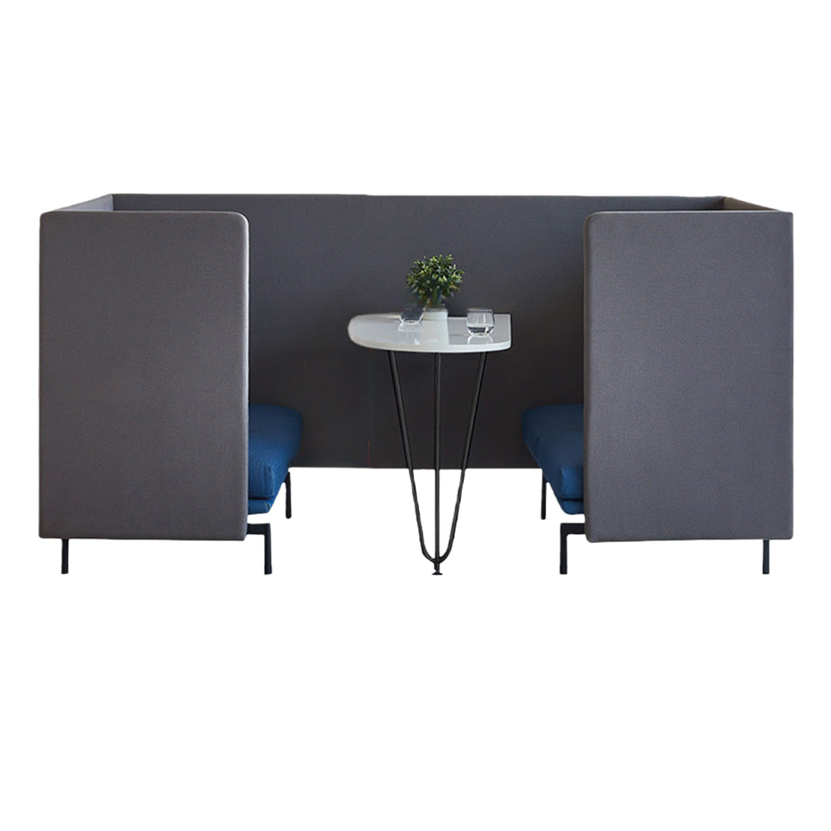 応接ソファ 応接セット ソファセット 屏風付き コンセント付き ウレタンフォーム充填 組立必要 応接室 役員室 JDSF-N040