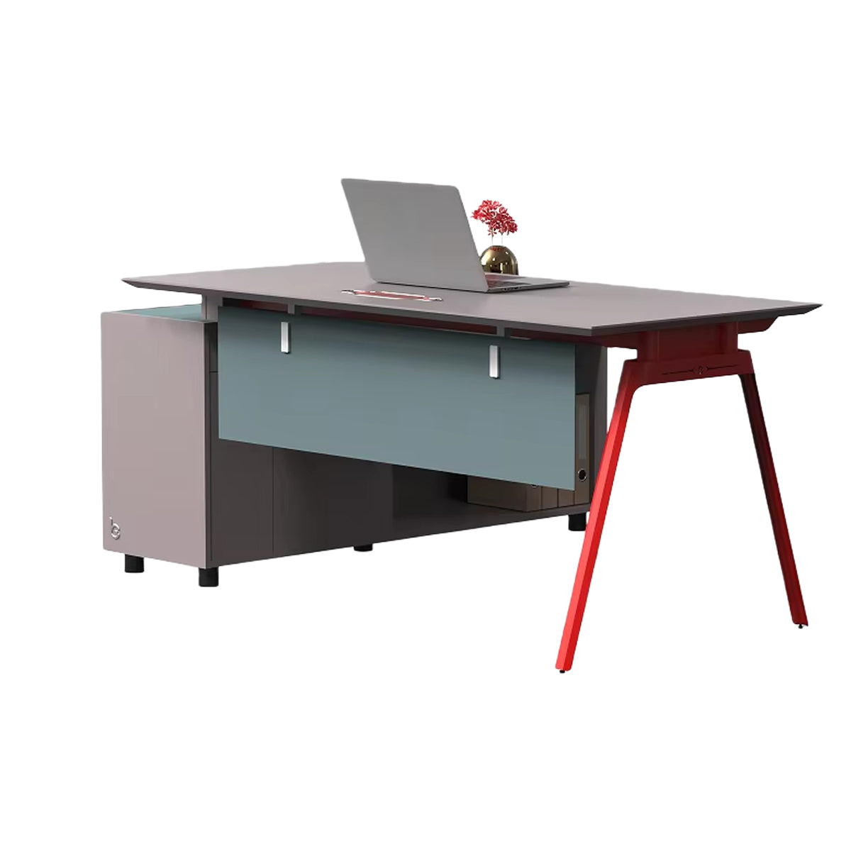 エグゼクティブデスク オフィスデスク 社長机 役員用デスク 事務机 幕板 排気口 上質 高級感 カスタマイズ可能 LBZ-BG-N004