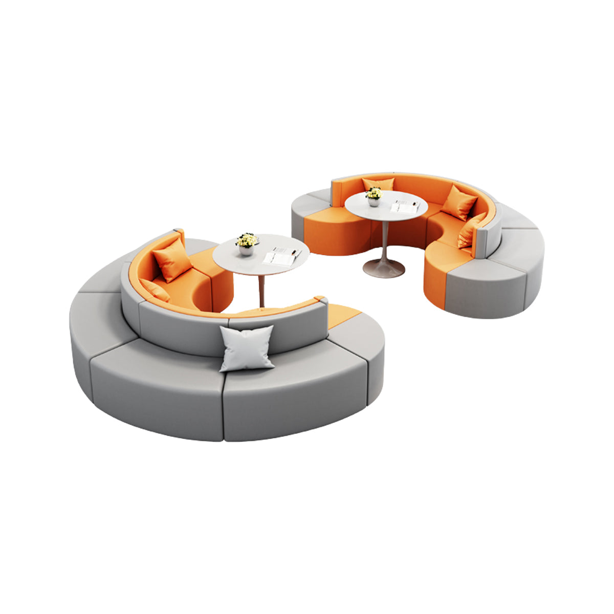 ベンチソファー モジュール式ソファ ソファセット 美容院 ロビー用 多人数 パイン材フレーム モダン カスタマイズ可能 JDSF-N037