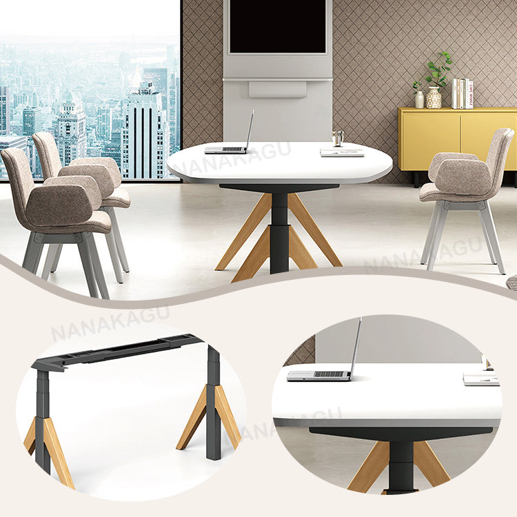 楕円形テーブル