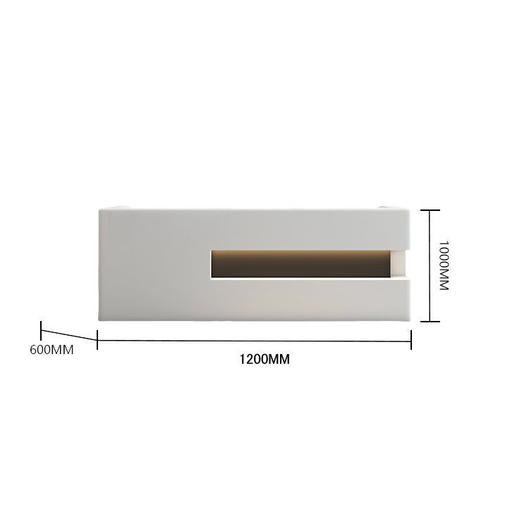 受付カウンター　レジカウンター　受付台　エントランス受付　大型　サロン　大容量　グレー　カスタマイズ可能　JDQT-BODS-N014