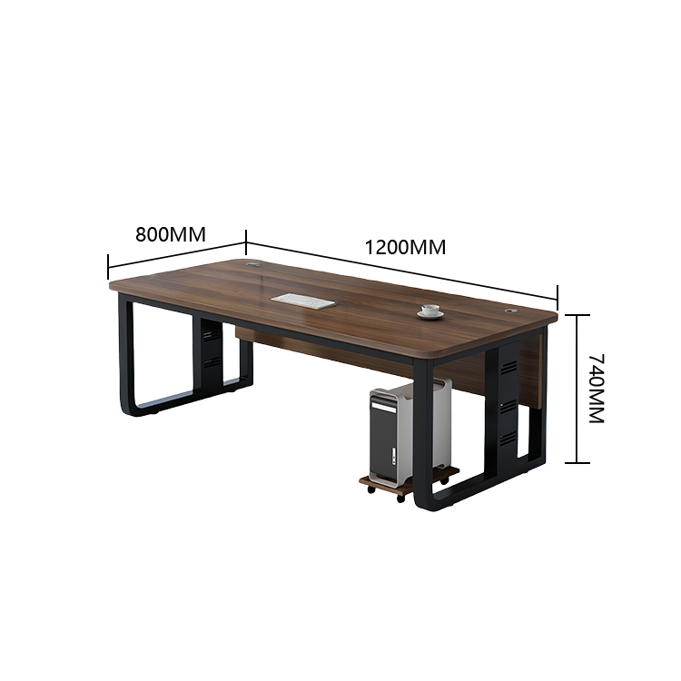 エグゼクティブデスク　ワークデスク　オフィスデスク　パソコンデスク　L型デスク　事務用　作業用　仕事用　引き出し収納　LBZ-N072