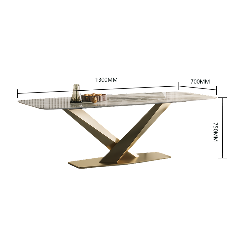 ダイニングテーブル　食卓　テーブル　セラミックテーブル　金属フレーム　在宅用　食事用　リビングルーム　広い卓上スペース　CZ-N002