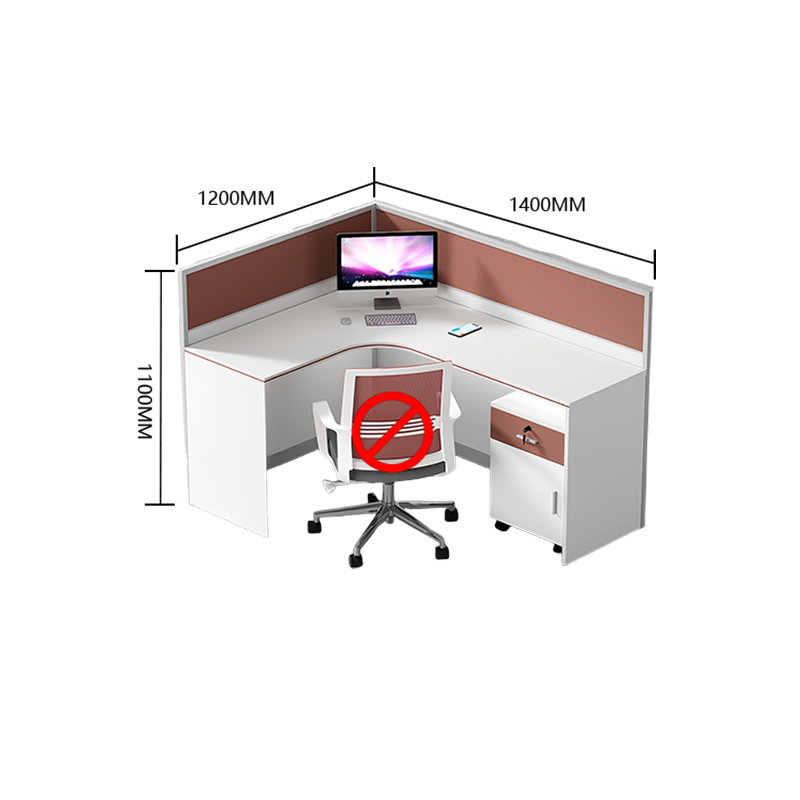 オフィスデスク　Ｌ字型デスク　役員デスク　配線穴　トップパネル　鍵付き　大容量収納　機能性　シンプル　モダン　ホワイト　YGZ-N063