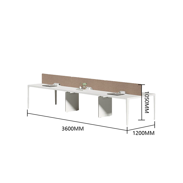 オフィスデスク　作業デスク　社員用デスク　パソコンデスク　仕事用　作業用　事務用　丈夫なフレーム　多目的なコンセント　YGZ-N064