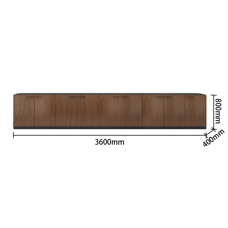 オフィスキャビネット　オフィス収納　収納家具　オフィス用　大容量収納　収納庫　ウォールナット　グレー　カスタマイズ可能　BGCWG-N070