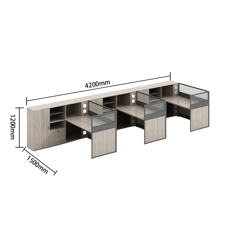 おしゃれなデスク　机 オフィスデスク,ワークデスク,作業机,鍵付き,パーティション