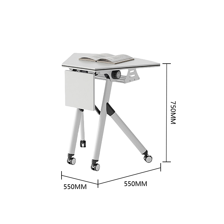 オフィスデスク　ワークデスク　作業机　折りたたみ式デスク　仕事用　作業用　事務用　丈夫な脚　幕板付き　折りたたみ　YGZ-N051