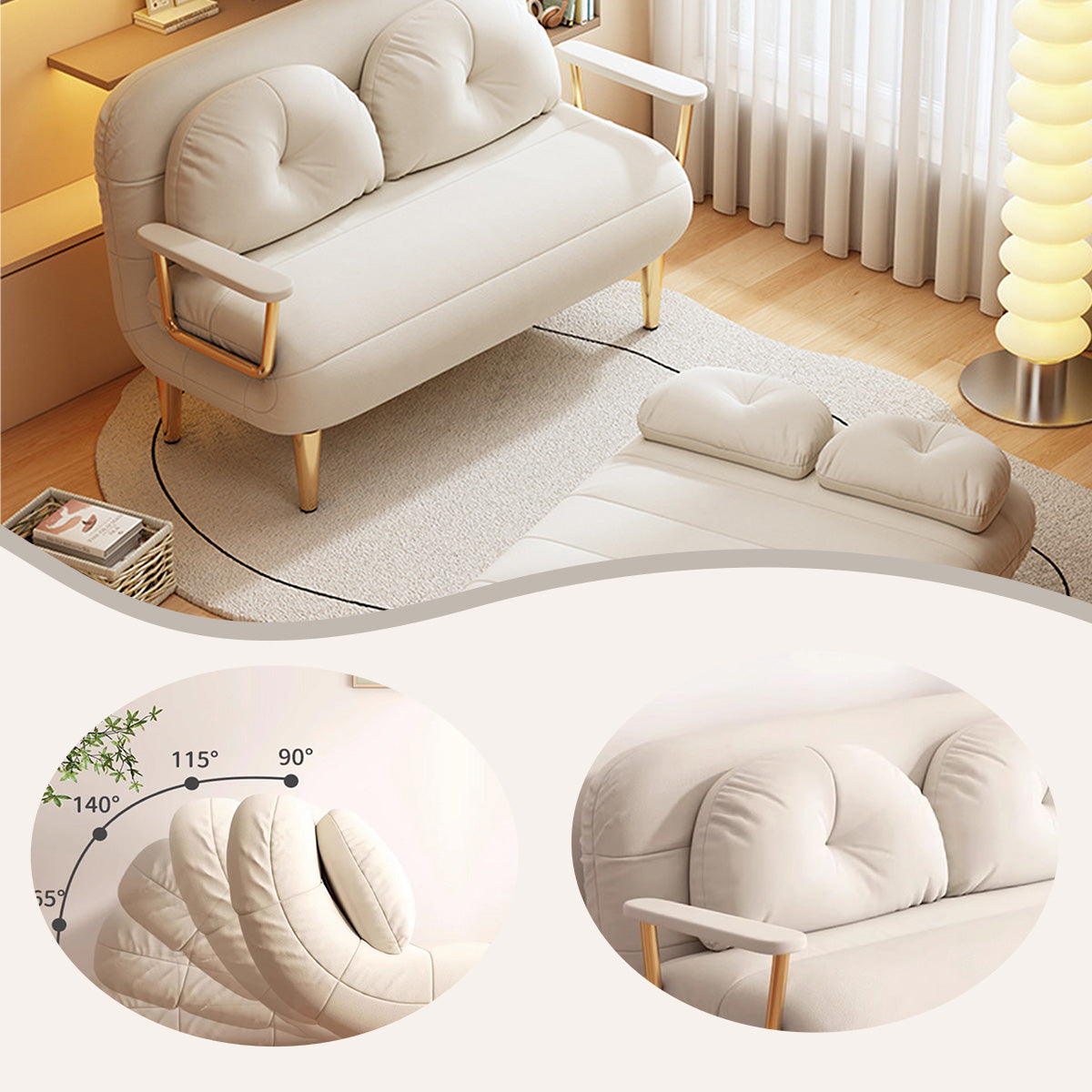 ソファ　リビングソファ　アームソファ　ソファベッド　2人掛けソファ　リビング　在宅用　１人掛け　3人掛け　肘掛け付き　JYSF-N022