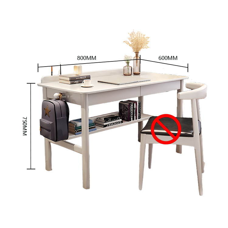 勉強机　デスク　学習デスク　作業デスク　子供用　勉強用　作業用　引き出し　フック付き　耐久性　シンプル　ウォールナット　XXZ-N009