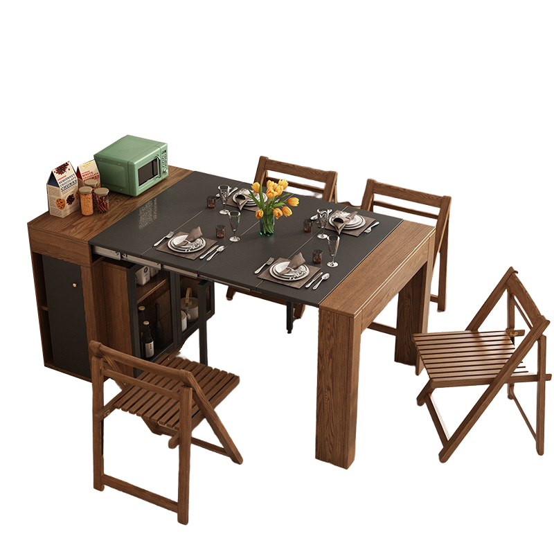 ダイニングテーブル　円卓　食卓　折りたたみ可能テーブル　物置台　在宅用　食事用　リビングルーム　エコボード　折りたたみ　CZ-N032