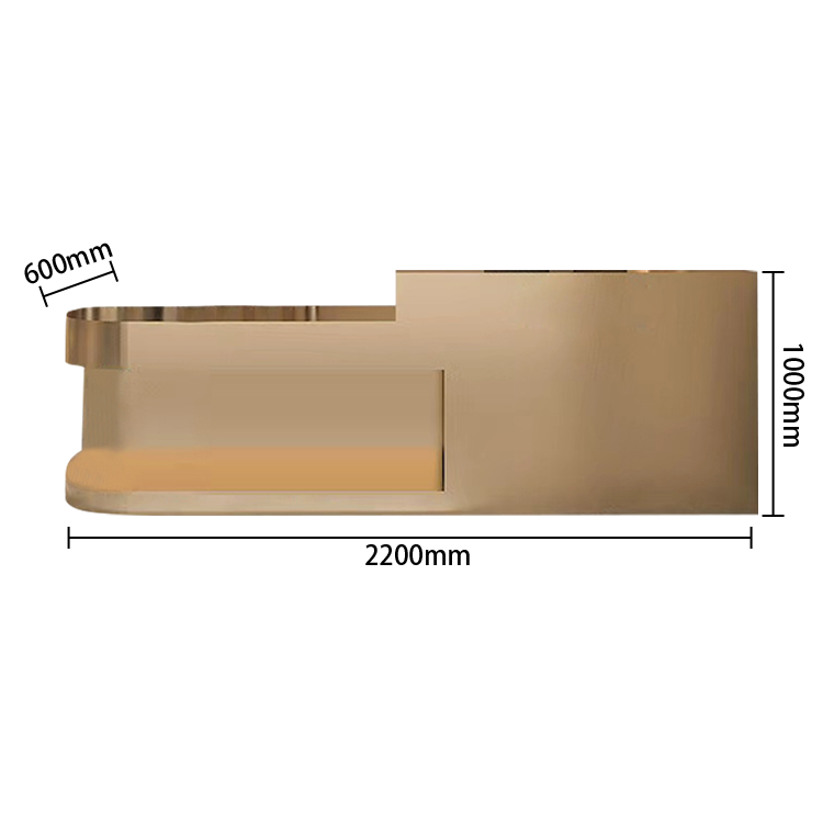 カウンター　受付カウンター　レジカウンター　扉付き収納　キーボードトレイ　 引き出し収納　モダン　オシャレ　ホワイト　JDQT-N015
