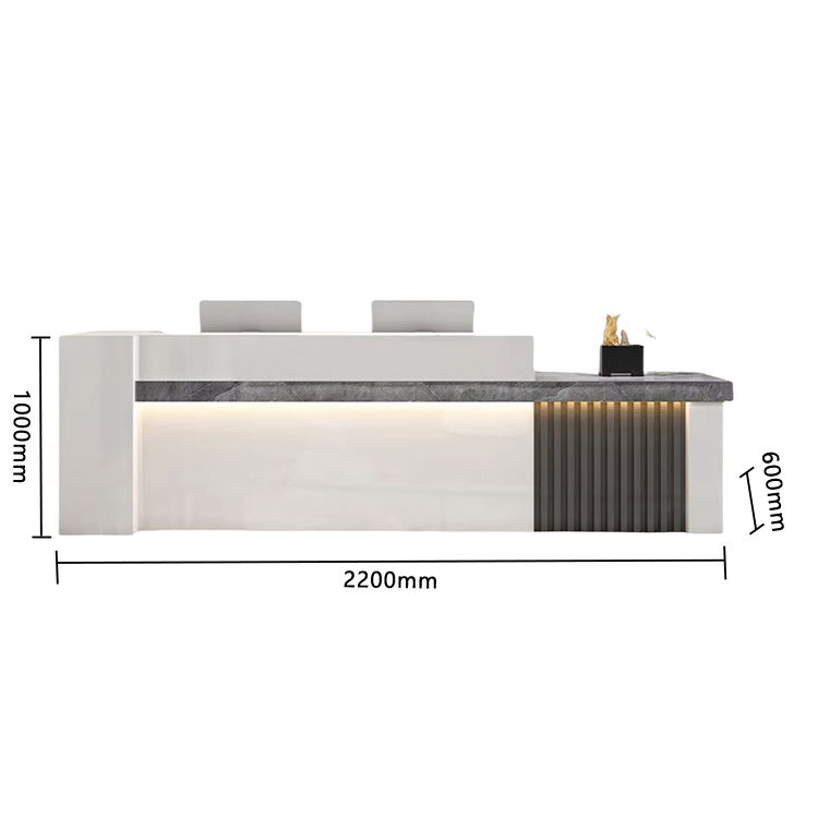 レジカウンター　受付カウンター　ブラック　ホワイト　要組立品 楽天市場】レジカウンター カウンター おしゃれ ホワイト