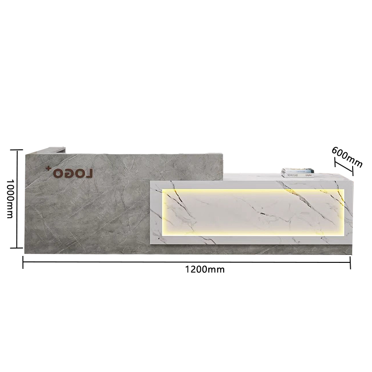 受付カウンター,レジカウンター,店舗用,鍵ロック,配線穴,上部天