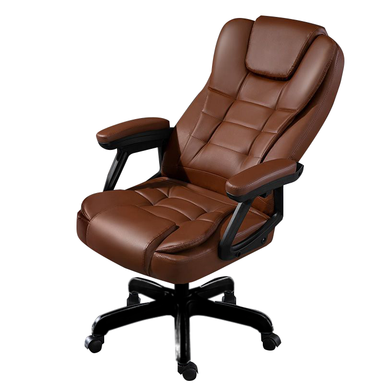 エグゼクティブチェア　オフィスチェア　レザーチェア　人間工学　キャスター　フットレスト　高級感　ブラック　カスタマイズ可能　LBY-N003