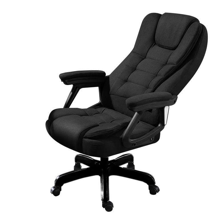 エグゼクティブチェア　オフィスチェア　レザーチェア　人間工学　キャスター　フットレスト　高級感　ブラック　カスタマイズ可能　LBY-N003