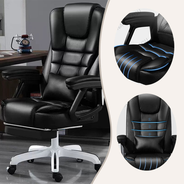 エグゼクティブチェア 倉庫受取限定】 オフィスチェア PUレザー 社長椅子 エグゼクティブ