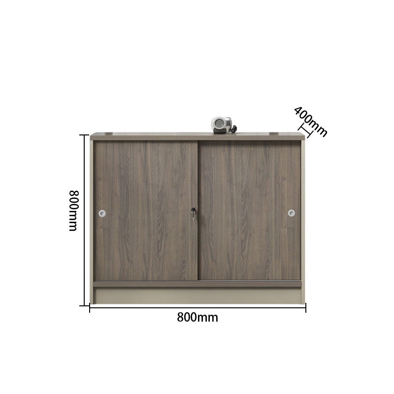 ファイルワゴン　収納庫　書類整理棚　両開き書庫　小物整理棚　オフィス用　大容量収納　鍵付き　ホワイト　ブラック　BGCWG-N077