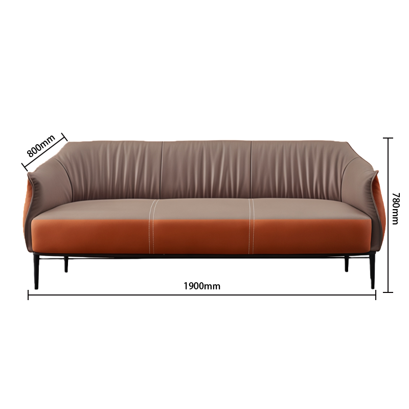 ソファセット　ローバックソファ　ストレートソファ　応接ソファ　アームソファ　リビング用　きれいな模様　ナッパレザー　本革　JDSF-N048