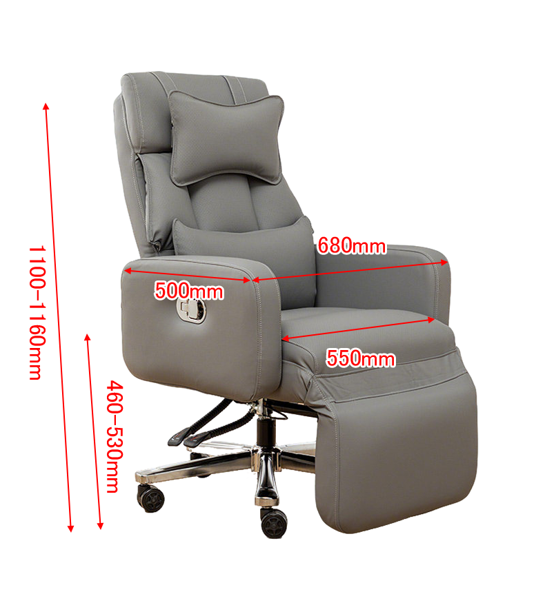 社長チェア　パソコンチェア　昇降機能　リクライニング機能　フットレスト　通気性　ピンク　ダックグレー　ベージュ　ブルー　ライトブルー　LBY-N075