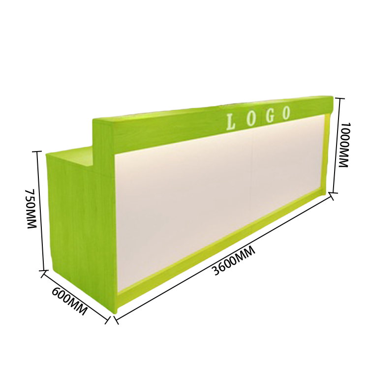 受付カウンター　レジカウンター　フロント　受付台　サロン　喫茶店　大容量収納　おしゃれ　ナチュラル　カスタマイズ可能　JDQT-N025