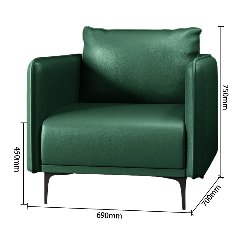 ソファセット　ハイバックソファ　椅子　応接ソファ　アームソファ　ビジネスソファセット　1掛け　相談用　オフィス用　受付用　JDSF-N047