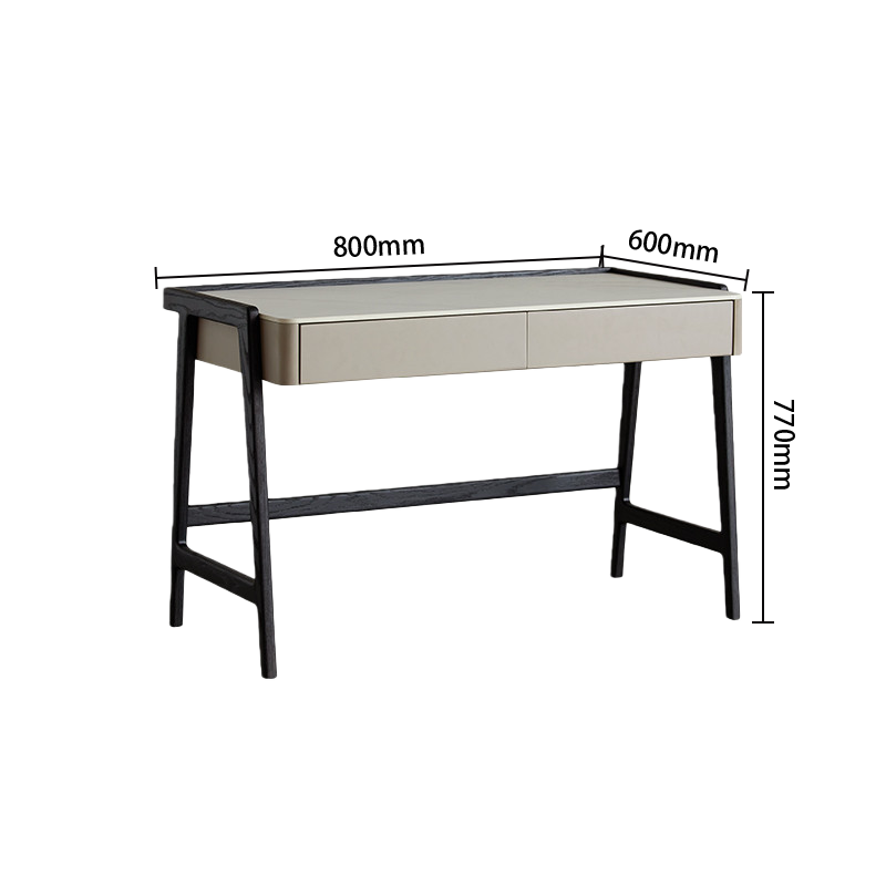 学習机　勉強机　学習デスク　大容量引き出し　R加工　頑丈な脚部　広い天板　在宅勤務　テーブル　収納付き　自宅用　組立必要　XXZ-N023