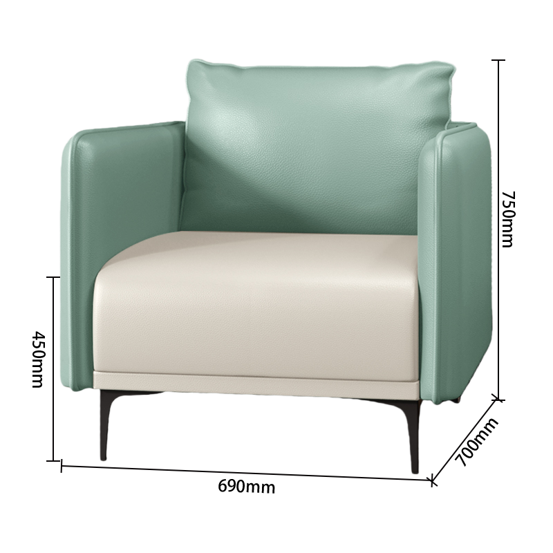 ソファセット　ハイバックソファ　椅子　応接ソファ　アームソファ　ビジネスソファセット　1掛け　相談用　オフィス用　受付用　JDSF-N047