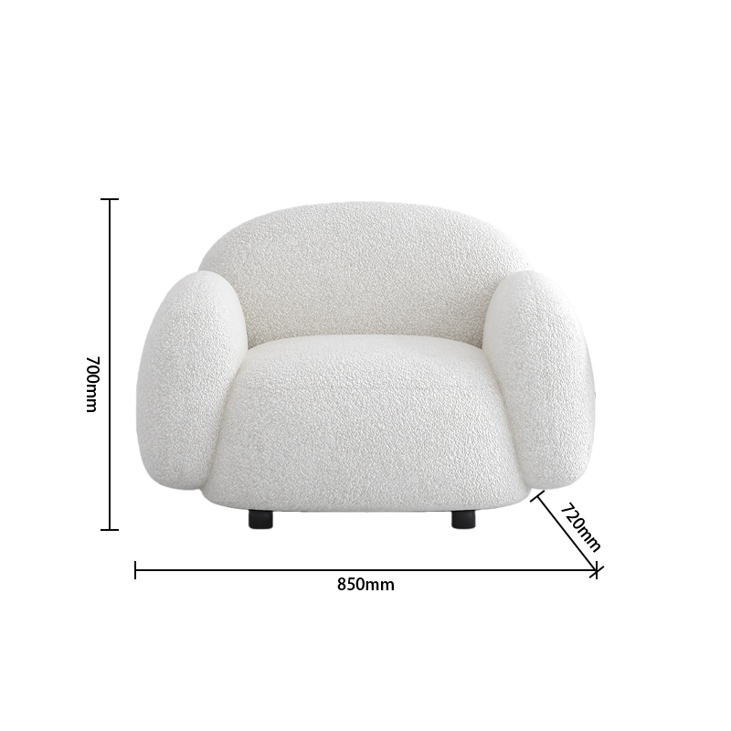 ソファ　柔らかい　ウレタンフォーム　カウチソファ　ファブリックソファ　アームレスト　高級ソファ　多色選択可能　JYSF-N036　