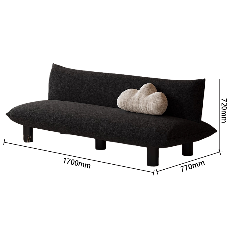 ソファ　カウチソファ　ファブリックソファ　高級ソファ　炭素鋼脚部　頑丈なフレーム　ウレタンフォーム充填　組立必要　JYSF-N040