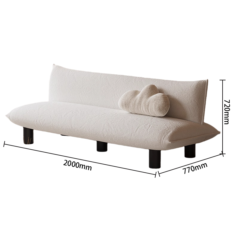 ソファ　カウチソファ　ファブリックソファ　高級ソファ　炭素鋼脚部　頑丈なフレーム　ウレタンフォーム充填　組立必要　JYSF-N040