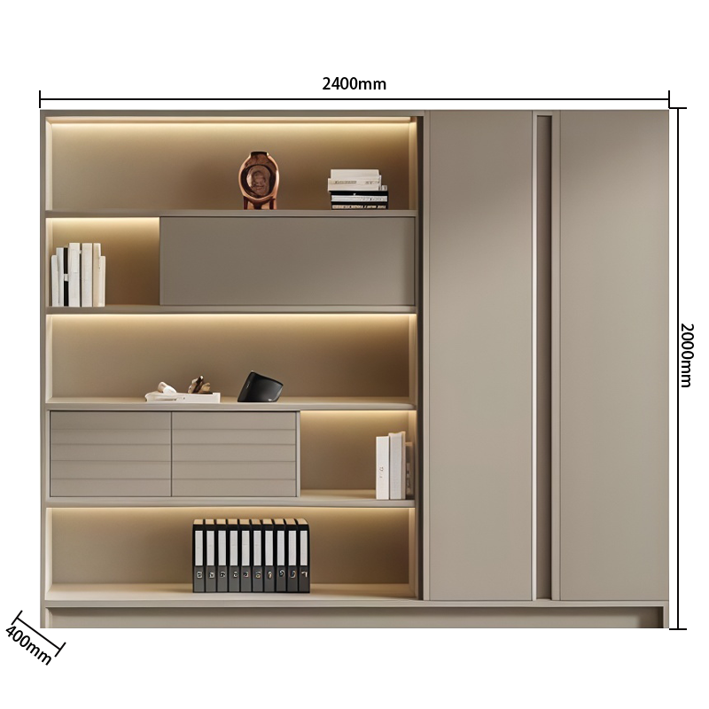 エグゼクティブデスク　オフィスデスク　デスク　マネージャーテーブル　事務用　おしゃれ　モダン　カーキ　カスタマイズ可能　LBZ-N044