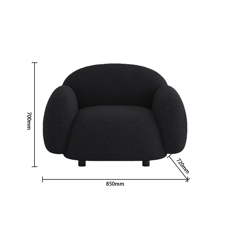 ソファ　柔らかい　ウレタンフォーム　カウチソファ　ファブリックソファ　アームレスト　高級ソファ　多色選択可能　JYSF-N036　