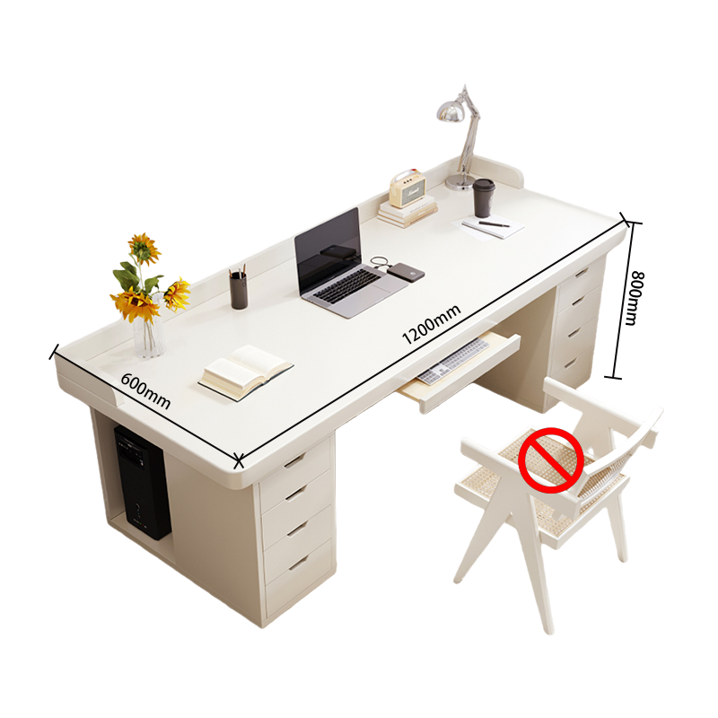 学習机　勉強机　学習デスク　巾木よけデザイン　大容量引き出し　頑丈なフレーム　テーブル　収納付き　組立必要　XXZ-N027