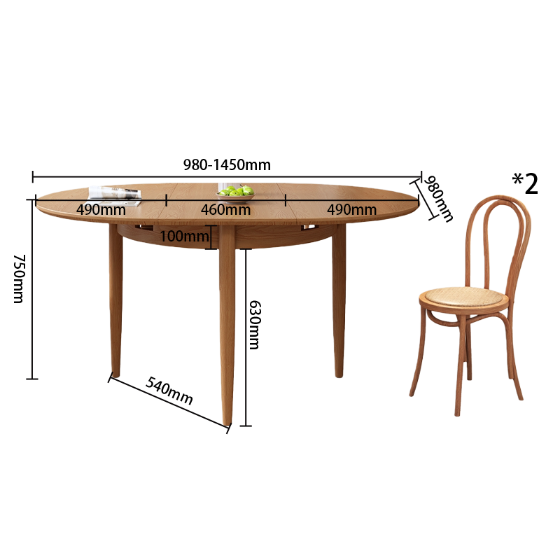 ダイニングテーブル　ローテーブル　折り畳み式　食卓　机　つくえ　円形　頑丈なフレーム　木目調　室内用　家庭用　木脚　CZ-N052