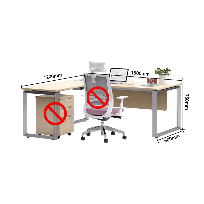 エグゼクティブデスク　オフィスデスク　パソコンデスク　社長室　幕板付き　おしゃれ　ナチュラル　カスタマイズ可能　LBZ-YDD-N018