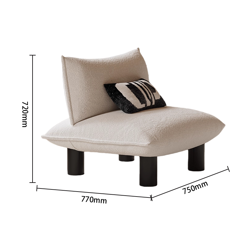 ソファ　カウチソファ　ファブリックソファ　高級ソファ　炭素鋼脚部　頑丈なフレーム　ウレタンフォーム充填　組立必要　JYSF-N040