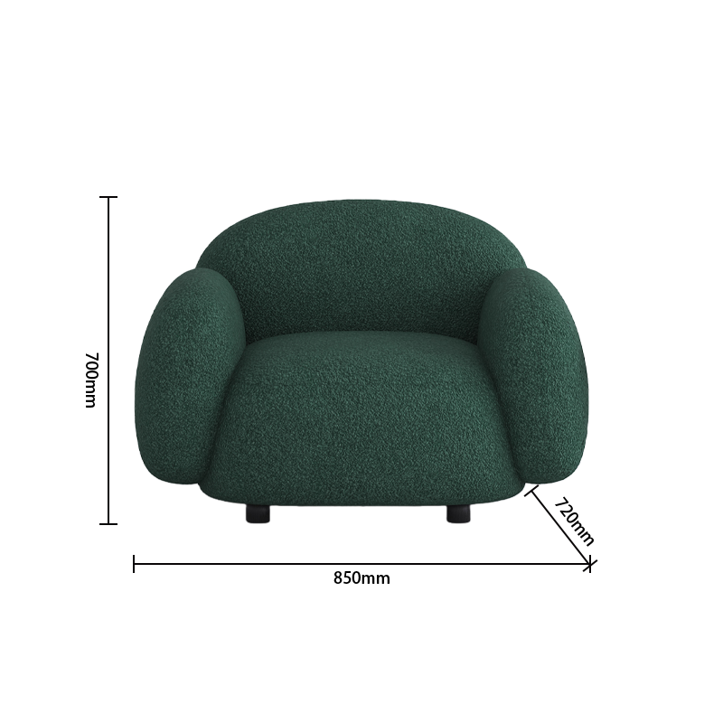 ソファ　柔らかい　ウレタンフォーム　カウチソファ　ファブリックソファ　アームレスト　高級ソファ　多色選択可能　JYSF-N036　