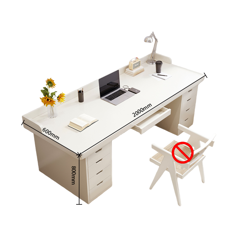 学習机　勉強机　学習デスク　巾木よけデザイン　大容量引き出し　頑丈なフレーム　テーブル　収納付き　組立必要　XXZ-N027