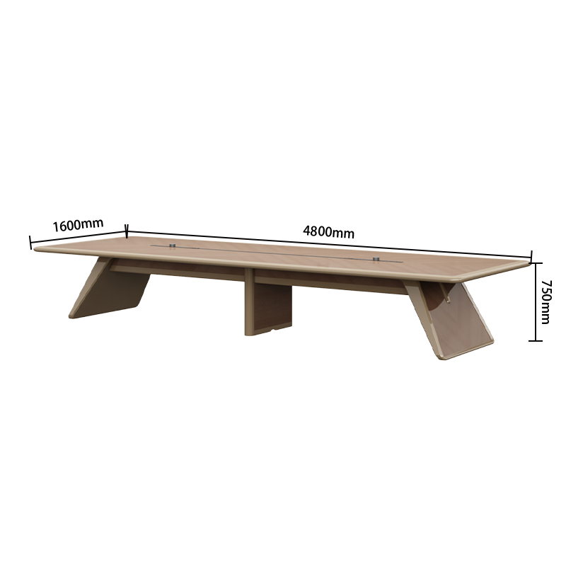 大中型会議テーブル　ミーティングテーブル　商談テーブル　会議室用　高級感　 ホワイト　ブラウン　カスタマイズ可能　HYZ-BG-N002