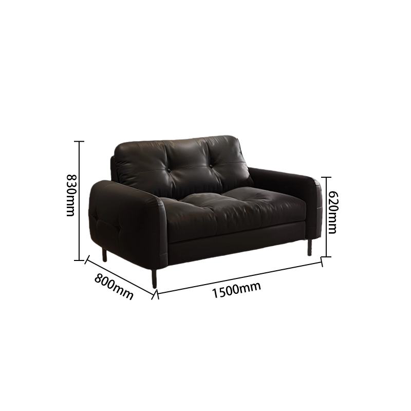 ソファ　アームレスト　レザー　頑丈なフレーム　ファブリックソファ　高級ソファ　北欧ソファ　レザーソファ　モダンソファ　JYSF-N037